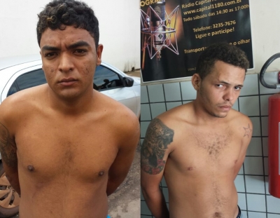 "Pimpolho" e "Rogerson". Suspeitos presos no bairro do São Francisco