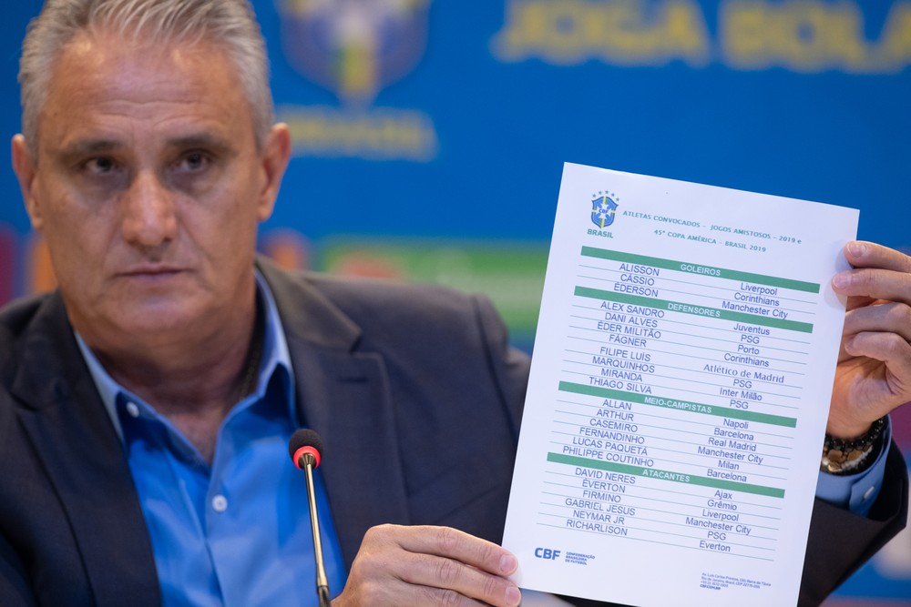 Tite Anuncia Os Convocados Para Copa Am Rica Veja Lista Jornal