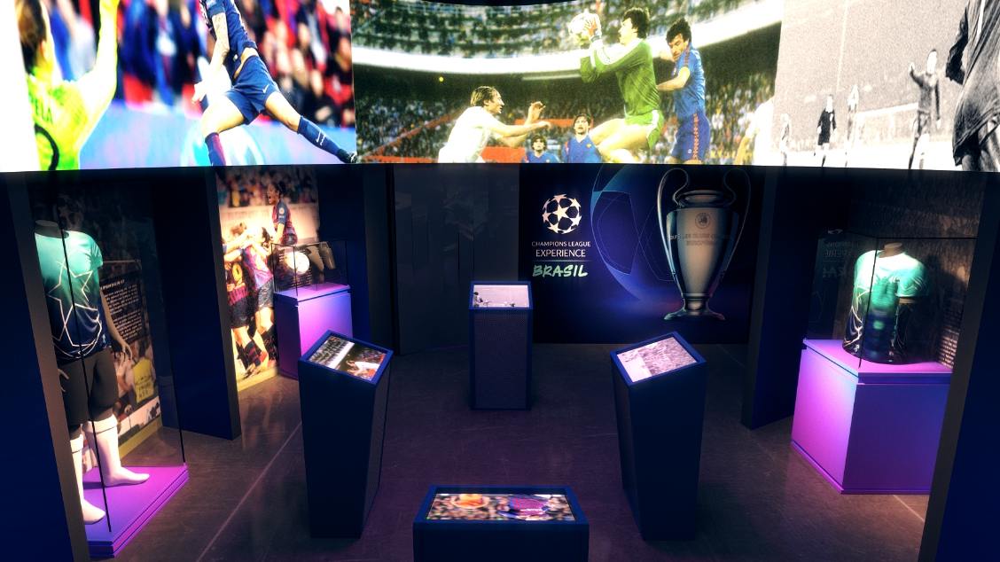 Champions League Experience chega ao Brasil