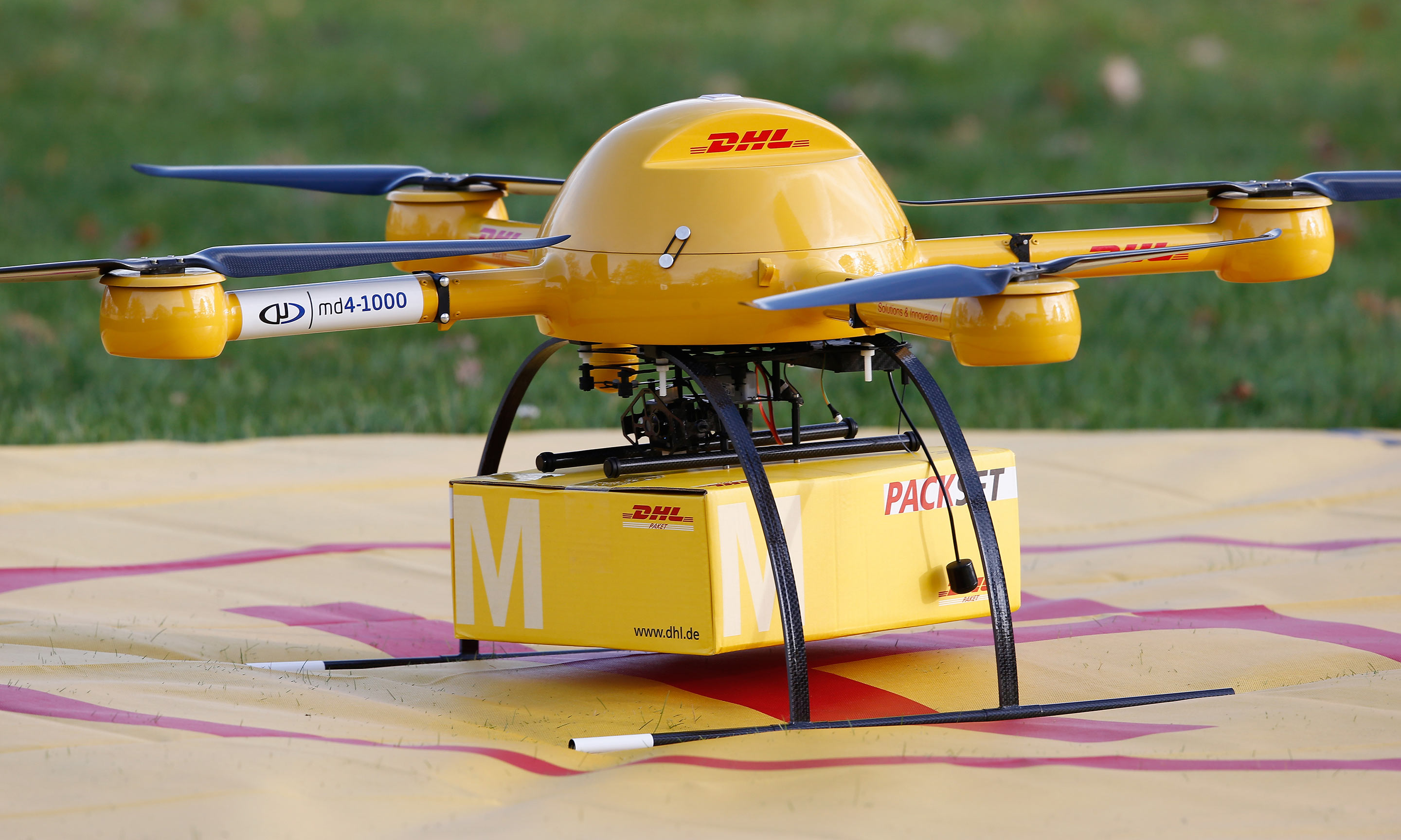 Dhl drones hot sale delivery