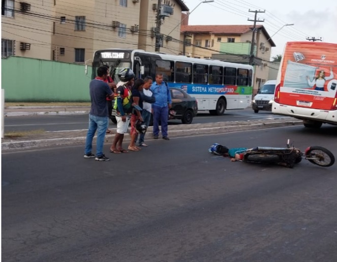 Motociclista Morre Ao Ser Atropelado Por Nibus Na Estrada De Ribamar