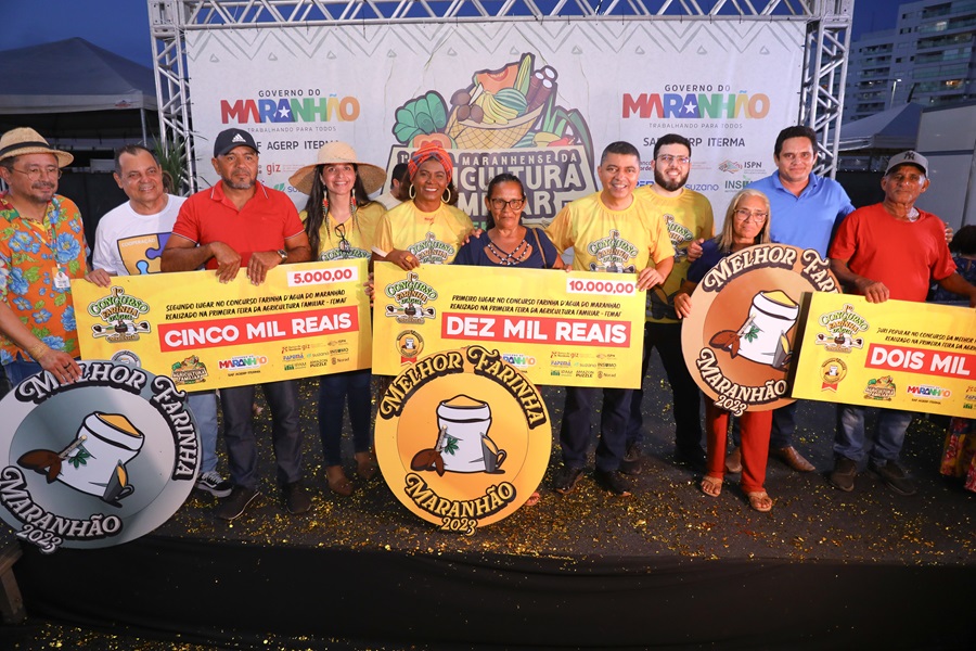 Concurso premiou a melhor farinha d'água do Maranhão - Jornal Pequeno