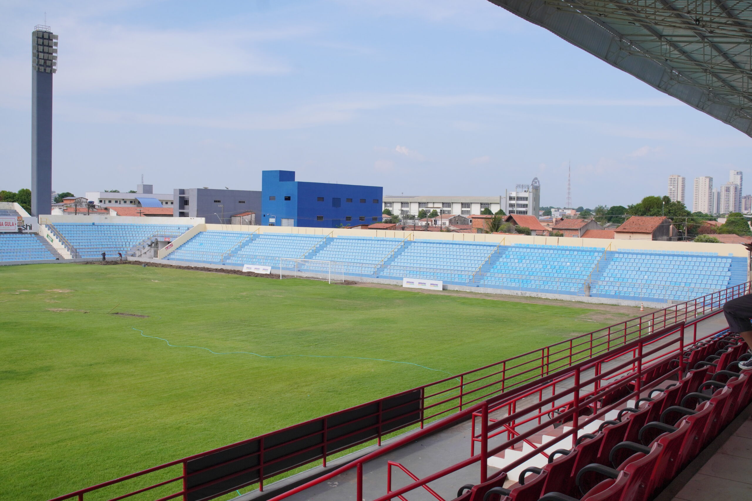 Estádio Frei Epifânio em Imperatriz passa por revitalização visando o Maranhense 2026