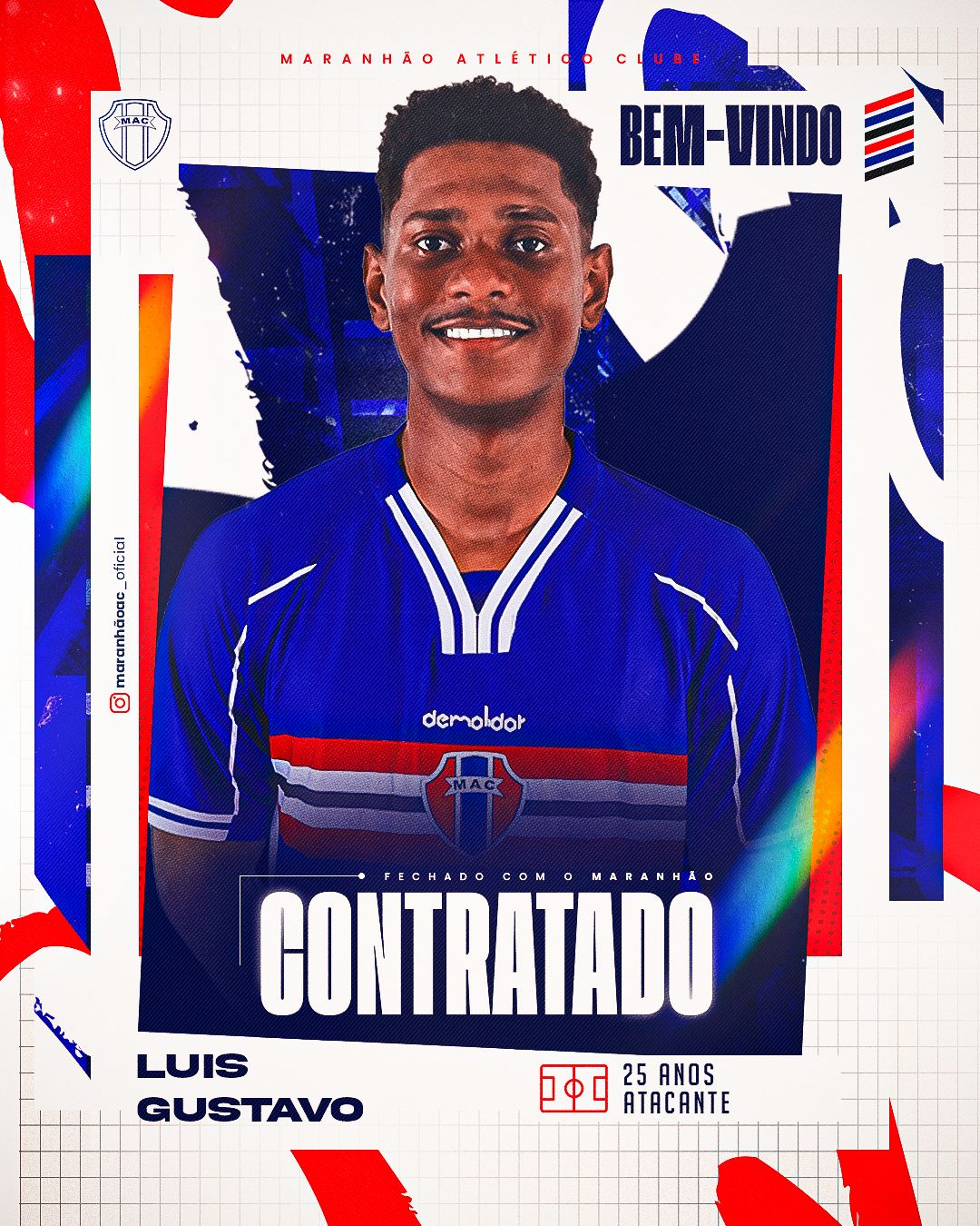 MAC reforça ataque com Luis Gustavo para a temporada de 2026