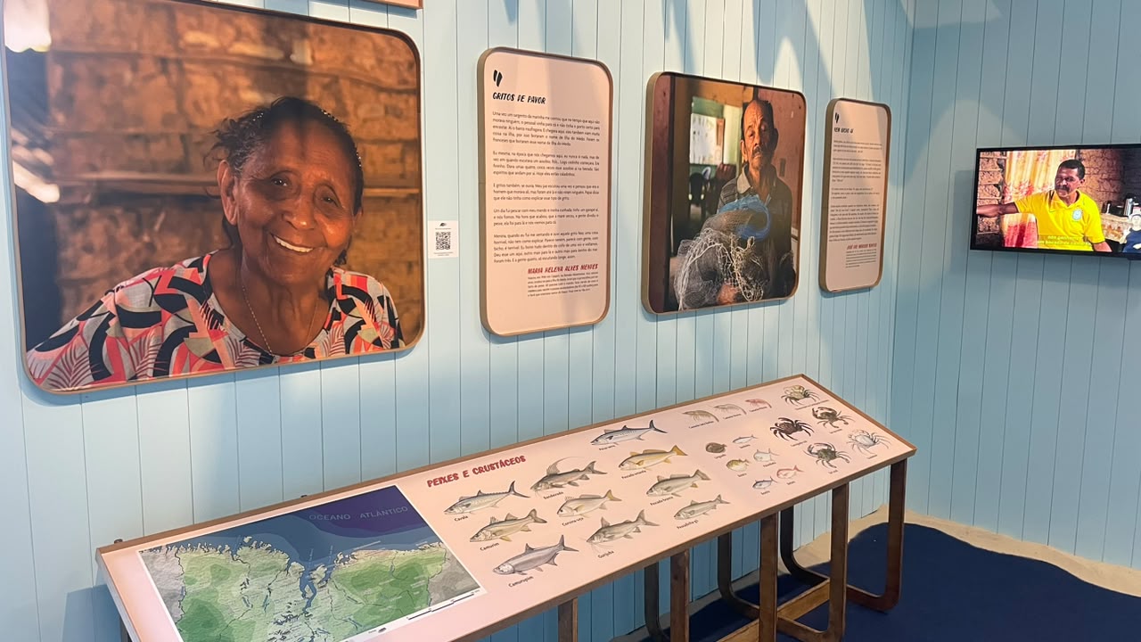 Exposição permanente em São Luís destaca memória e tradição da pesca artesanal