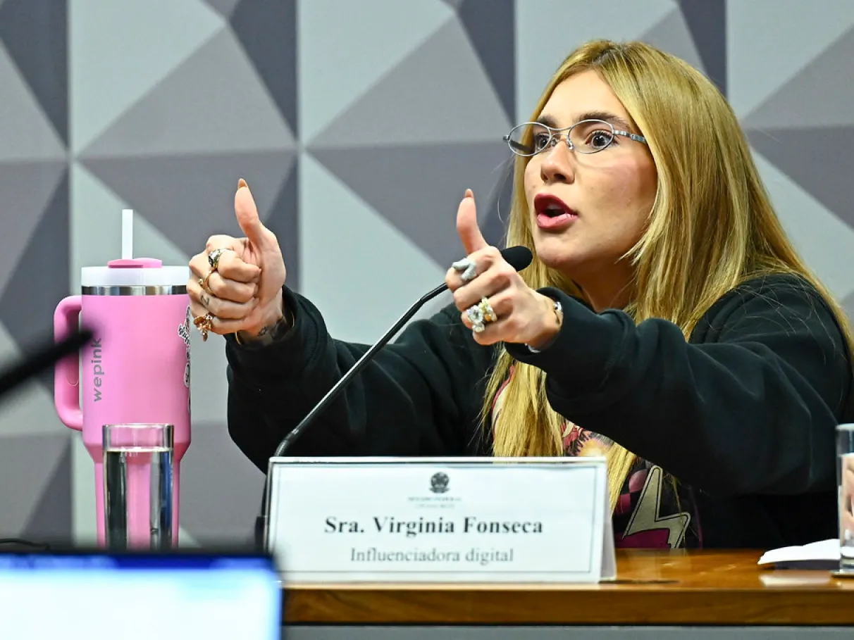 MP do DF processa Blaze e Virginia Fonseca por publicidade de bets